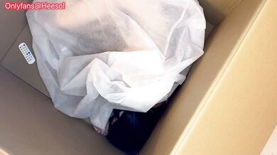 My Korean sex doll finally came in:) Let me have fun with it