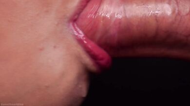 CLOSE UP: Let Me SUCK YOU and Give YOU BEST Gentle BLOWJOB? I Swallow Your CUM!