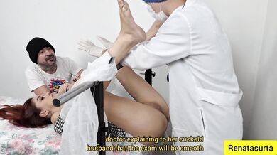 Cuckold takes wife to his gynecologist.