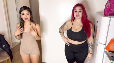 YOGA WORKOUT turns into a HOT THREESOME ft Mariabalos