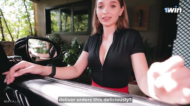 Broke Cutie Trades Her Throat and Pussy for a Quick Payday