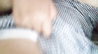 While masturbating her nipples, a Japanese woman feels her clitoris tingle and starts touching it.