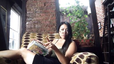 Dominatrix Mara as Reading Nanny Sitter with Quiet Time