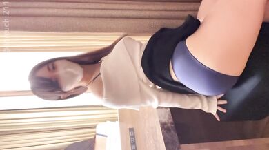 Even when I stay at a hotel on a trip, I always take a vibe with me OL (amateur individual shooting/ nipple / big / big ass / beauty / cute / Japan / face / smartphone shooting / selfie