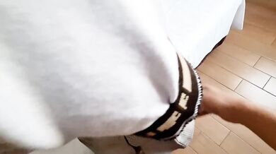 Virgin schoolgirl in high school uniform performs sexual duties with teacher