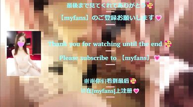 A masochist man gets a handjob like milking by a woman in a miniskirt. Japan