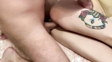 Couple Swap: Mature & 18 yo (Full Video with Cumshot on babe's ass)
