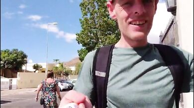 OUR FIRST VLOG IN TENERIFE, RISKY PUBLIC BLOWJOB BY THE SEA, WE ALMOST GOT CAUGHT!