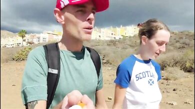 OUR FIRST VLOG IN TENERIFE, RISKY PUBLIC BLOWJOB BY THE SEA, WE ALMOST GOT CAUGHT!