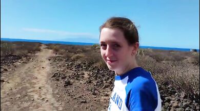 OUR FIRST VLOG IN TENERIFE, RISKY PUBLIC BLOWJOB BY THE SEA, WE ALMOST GOT CAUGHT!