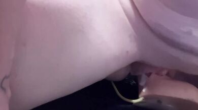 Red head takes dildo
