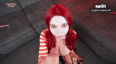 McDonald's Delivery Girl Served me Pussy Meal and I Fueled Her with Creampie