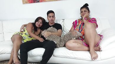 Little Jassi sucks my cock when my stepmom is away. (I get horny and I fuck her tight pussy)
