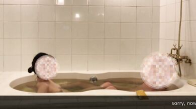 In the bathroom, Fucekd my dear student with pure white skin.