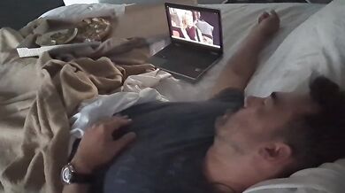 Beautiful Gentle Femdom Handjob with Amazing Long Release Cumshot at 8:50