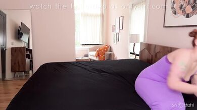 Stepmom Caught Massaging and Fucking Her Big Dick Stepson - Siri Dahl