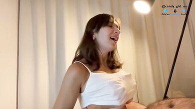 Stepmom titfucks her bad boy till he gives a load of cum on her huge boobs
