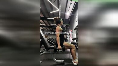 18yo Gym Thot Creampie Accident