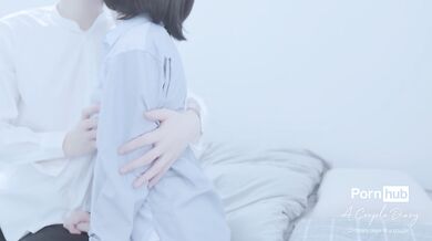 Japanese amateur couple having romantic sex