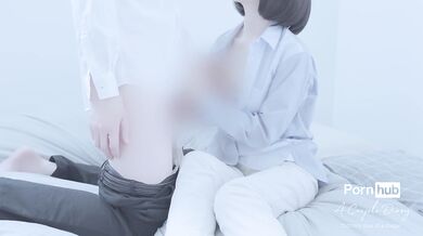 Japanese amateur couple having romantic sex
