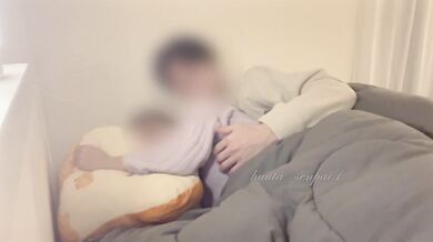 後ろから優しくおっぱい触ったらえっちな気分になって、奥までガン突きされて大絶頂してしまう変態ドM彼女