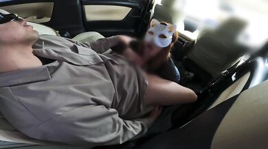 I lied to my husband and had a secret meeting→ I got a in the car.