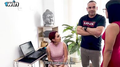 Family Therapy, husband and niece end up in homemade threesome with creampie! Kylei Ellish, Kaeelen Garcia