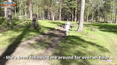 A strange girl met me just for sex and asked me to fuck her right in the woods