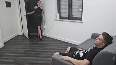 I let my husband lick my feet after a day at work! Hilarious ending!