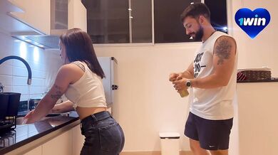 Fucked in the kitchen ft. Noah Pells