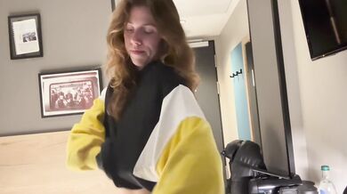 Teasing Brunette Stella Gray Takes You Along For Her Kinky Night In Berlin