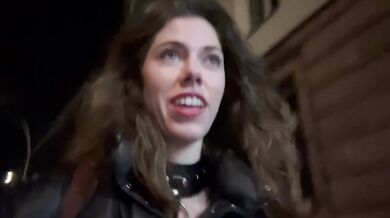 Teasing Brunette Stella Gray Takes You Along For Her Kinky Night In Berlin