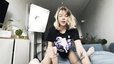 Thelymia makes her first video with her new boyfriend