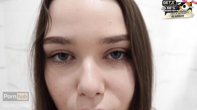 Caught Stepsister masturbating. She didn't expect to be fucked by two cocks.Valeria Sladkih