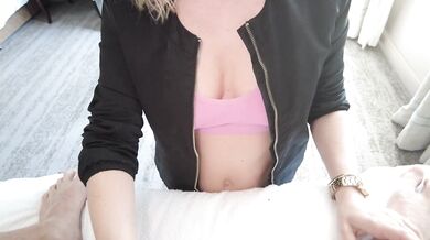 Throbbing cock - Shaking orgasm for him from a bitchs. Juicy prostate massage