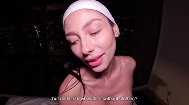 OILY MASSAGE ends in HARD fuck and SLOOPY blowjob