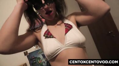 Pamela from Brescia 18 years old debut at the CentoXCento