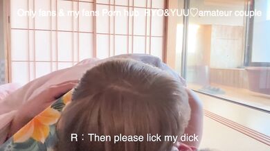 かわいい彼女とお泊まりスノーボードデート寝起きを襲っておはフェラ→中出しSEX！素人/カップル/ハメ撮り/スタイル抜群/温泉/浴衣/色白/美乳/英語字幕