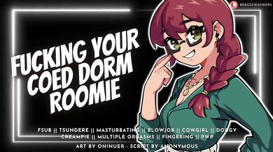 Fuck Your Horny Roomie So She Can Focus on Her Exam [Bratty Slut] | Audio Roleplay