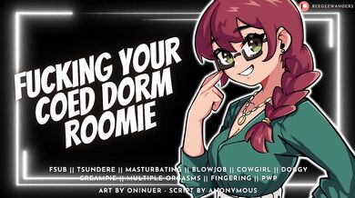 Fuck Your Horny Roomie So She Can Focus on Her Exam [Bratty Slut] | Audio Roleplay