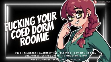 Fuck Your Horny Roomie So She Can Focus on Her Exam [Bratty Slut] | Audio Roleplay
