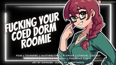Fuck Your Horny Roomie So She Can Focus on Her Exam [Bratty Slut] | Audio Roleplay