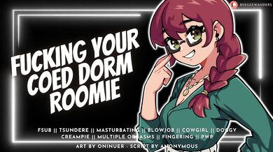 Fuck Your Horny Roomie So She Can Focus on Her Exam [Bratty Slut] | Audio Roleplay
