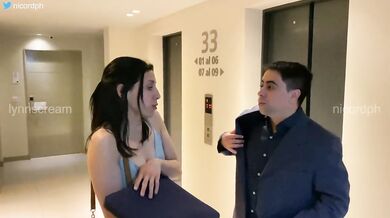 Sharing a bed with my boss at the hotel and we end up fucking ft. lynnscream