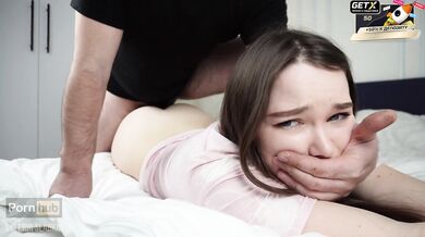 My stepsister is all hot from her first anal fuck. cum in her ass. Valeria Sladkih