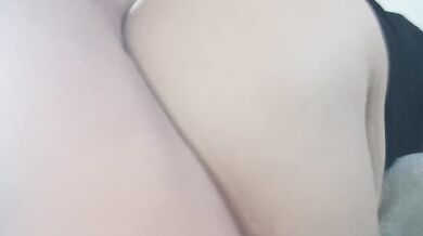 Soft round ass on my abs