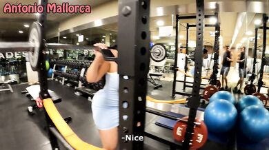 Huge Ass Brazilian Slut Gets Fucked in the Gym Hard