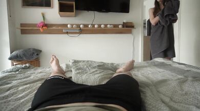 Stepsister Wants to Fuck After Shower - Via Hub