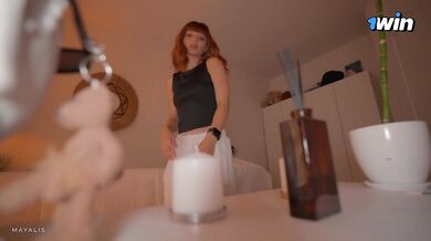 Petite Massage Therapist Goes Further for Cash. He Cums Twice while Happy Ending