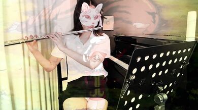 Princess Mononoke / Joe Hisaishi (Theme from Princess Mononoke) [Flute] / Squirting Office Lady
